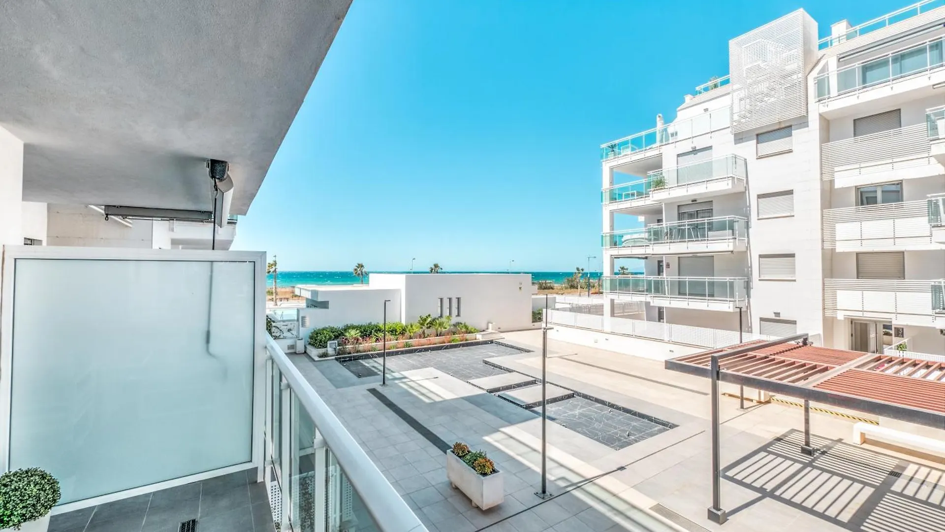 Beachfront Apartment With Balcony In Torrox Costa 0*,  Spain